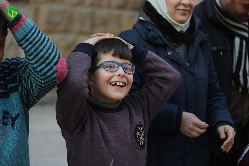 حتى بتعبنا بالبذل مستمتعين